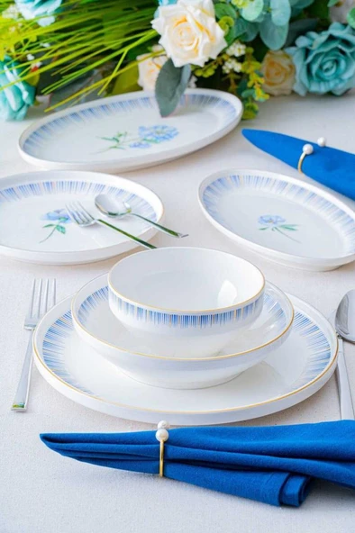 Acar Marcie 27 Parça 6 Kişilik Yemek Takımı SCT-05449