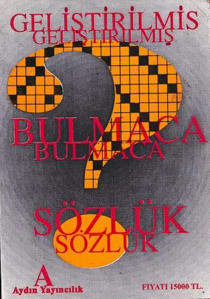 Geliştirilmiş Bulmaca Sözlük