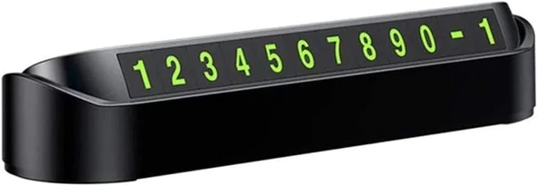 ARAÇ NUMARATÖRÜ SİYAH Aç-Kapa - Resim 3