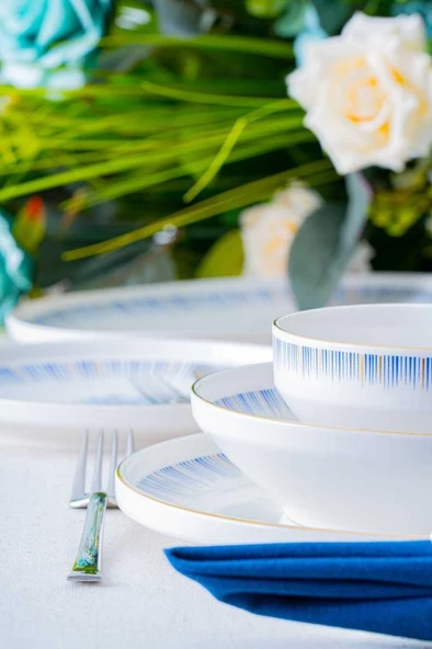 Acar Marcie 27 Parça 6 Kişilik Yemek Takımı SCT-05449 - 2