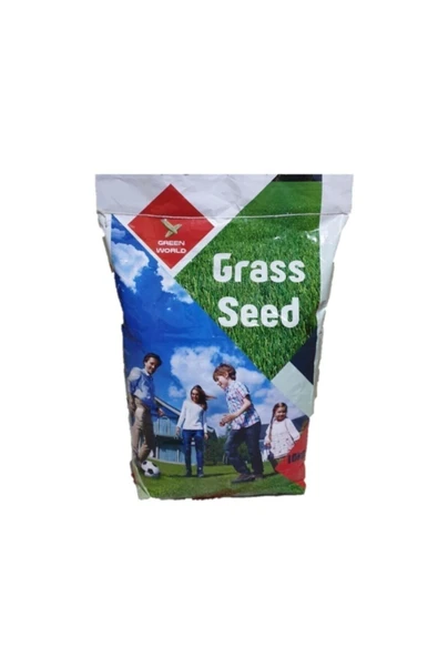 7 Günde Çimlenen Üzerine Basılabilir 6'lı Karışım Çim Tohumu 1kg - 3