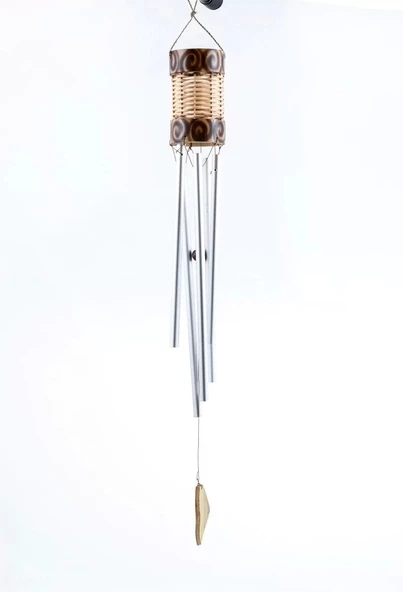Üstü Bambu Metalli Rüzgar Çanı 83 Cm St00143 ürün görseli 1