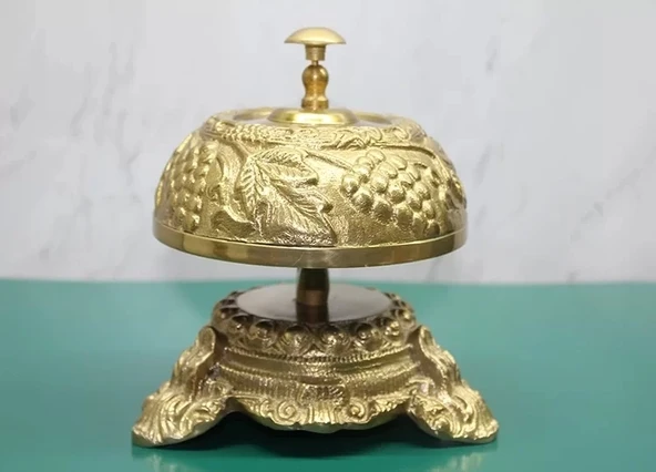Pirinç Masa Üstü Çan 12280 - 1