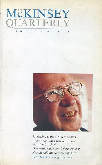 The McKinsey Quarterly 1996 Number 3