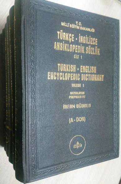 Türkçe İngilizce Ansiklopedik Sözlük 5 Cilt Takım