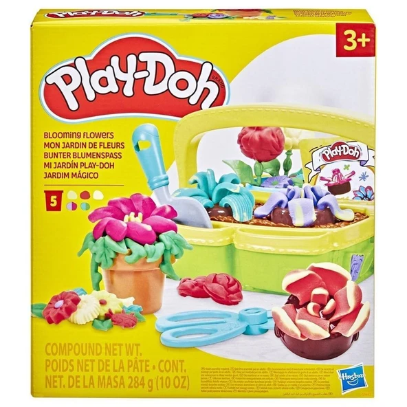 PLAY DOH RENKLİ ÇİÇEKLER BOTANİK OYUN SETİ G0492 - 2