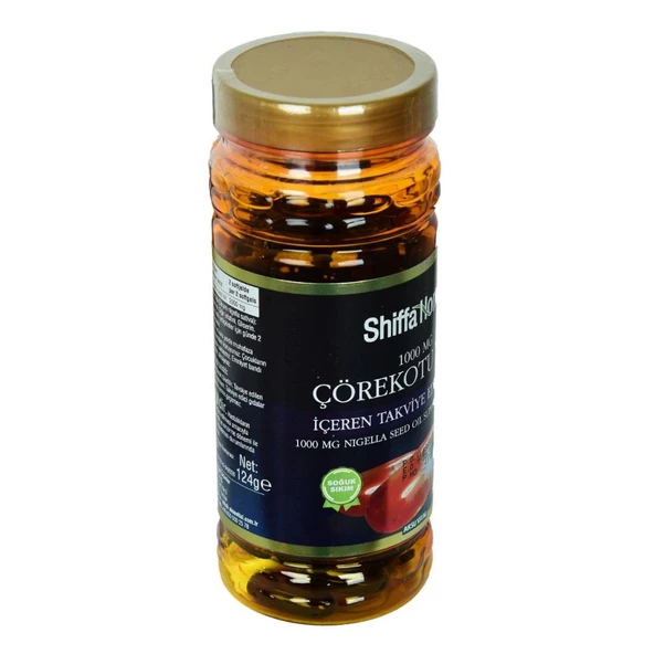 Aksuvital Shiffa Home Çörekotu Yağı Soğuk Sıkım 1000Mg 100Kapsül - 2