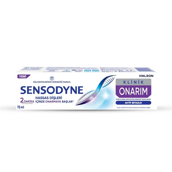 Sensodyne Klinik Onarım Aktif Beyazlık 75 ml