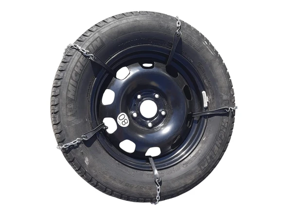 TAYLER Yeni Nesil Tak Çıkar Pratik Araba Zinciri Kar Zinciri 13-14-15 Jant Uyumlu 10 Adet - 4