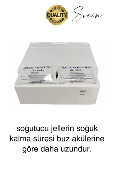 5 Adet 260 gr Soğutucu Jel Poşet Buz Aküsü Yolculuk Seyahat Yiyecek İçin Uygun Uzun Süre Dayanım - 4