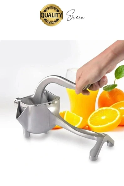 Premium Alüminyum Katı Meyve Sıkacağı Narenciye Portakal Limon Suyu Basınçlı Manuel Ev Mutfak Aleti - Resim 5