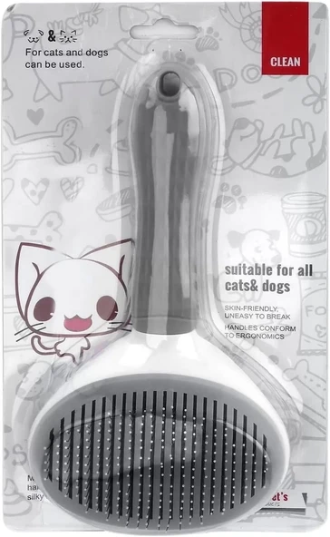 Kedi Köpek Tüy Toplayıcı  Pet Tarak 20 Cm - Resim 5