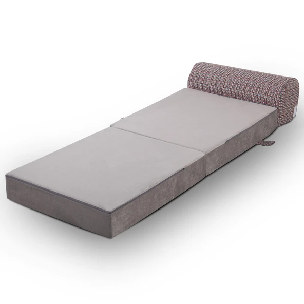 Homedius Magic Yataklı Katlanır Tek Kişilik Koltuk Açık Gri Tek - 5