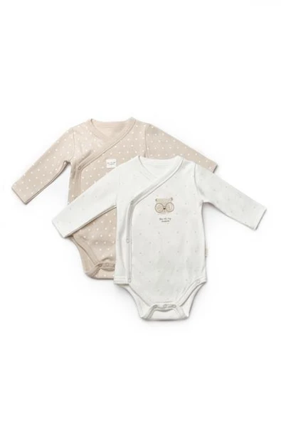 Bebek 2'li Kruvaze Body %100 Organik Pamuk, Bebek ve Yenidoğan Serisi - CSY8103 - 2