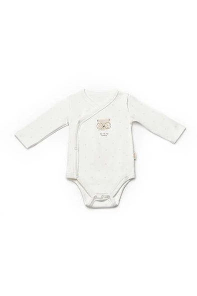 Bebek 2'li Kruvaze Body %100 Organik Pamuk, Bebek ve Yenidoğan Serisi - CSY8103 - 3