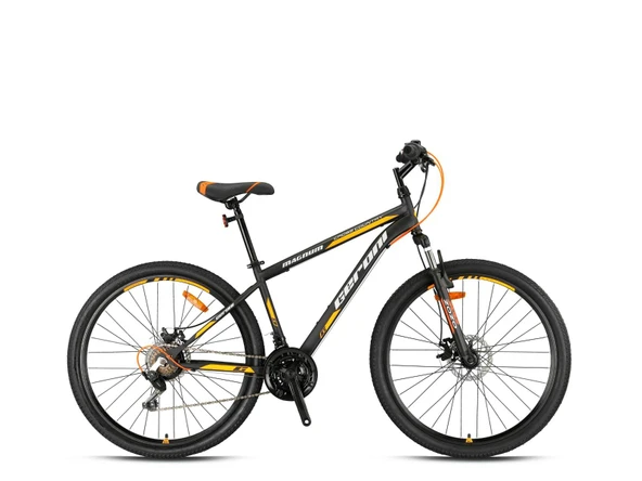 MAGNUM - 27.5 - MTB - 15' - 21 Vites - M.Disc - Mat Siyah-Neon Turuncu/Gri