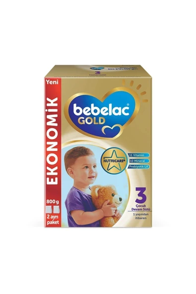 Bebelac Gold 3 Devam Sütü 9 Ay+ 800 Gr - 2