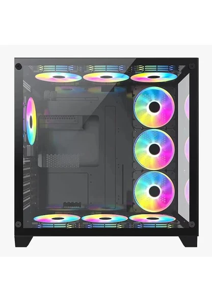 Frisby Triton 7x RGB Fanlı Kumandalı Akvaryum Oyuncu Kasası - 2