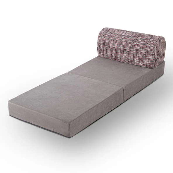 Homedius Magic Yataklı Katlanır Tek Kişilik Koltuk Açık Gri Tek - 4