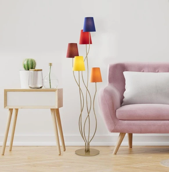 BONIBON  ABAJUR BAŞLIKLI 5'Lİ LAMBADER - 4