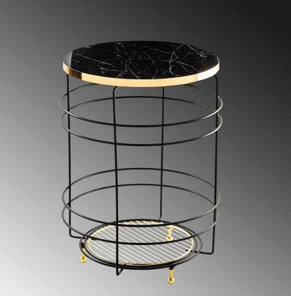 SHB  AHŞAP METAL SEHPA - 2