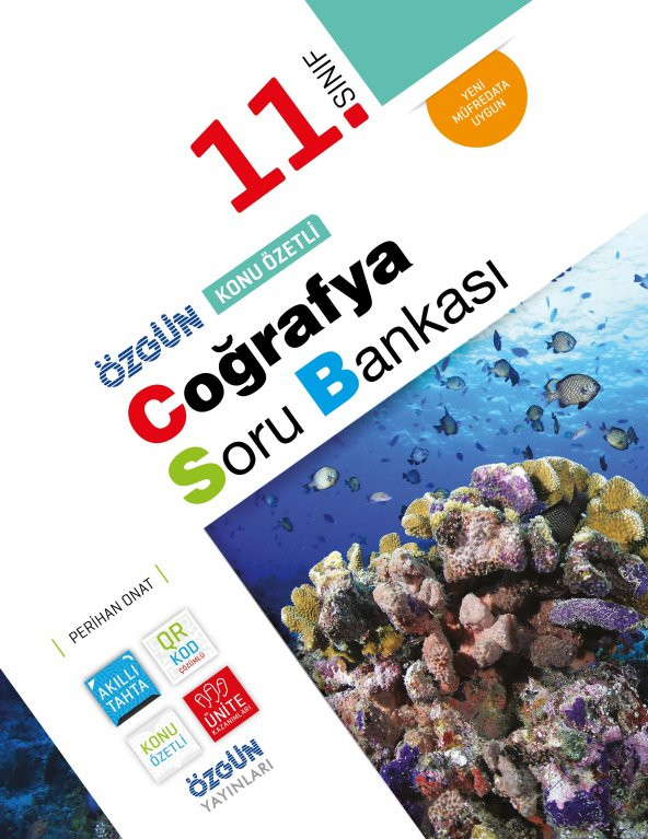 Özgün Yayınları 11. Sınıf Coğrafya Konu Özetli Soru Bankası