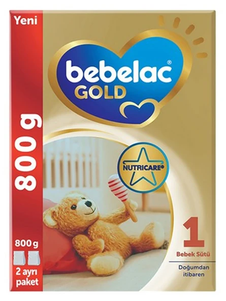 Bebelac Gold 1 Devam Sütü 6 Ay+ 800 Gr ürün görseli