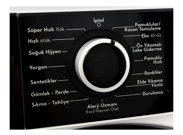 Regal CMI 90123 Çamaşır Makinesi 9 kg 1200 Devir Beyaz - 6