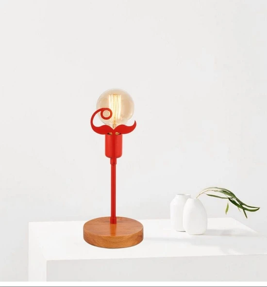 BEAMI METAL MOTİFLİ MASA LAMBASI - 2