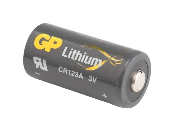 GP CR123A 3V Lityum Tekli Paket Pil (GPCR123A-U1) Fotoğraf Makinesi Pili - 3