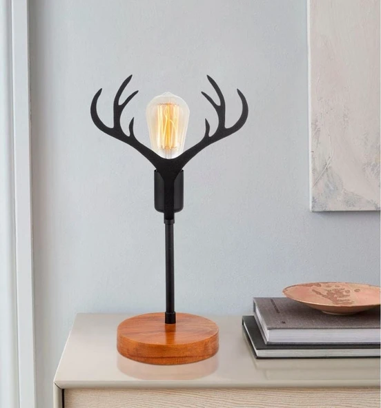 BEAMI METAL MOTİFLİ MASA LAMBASI - 2