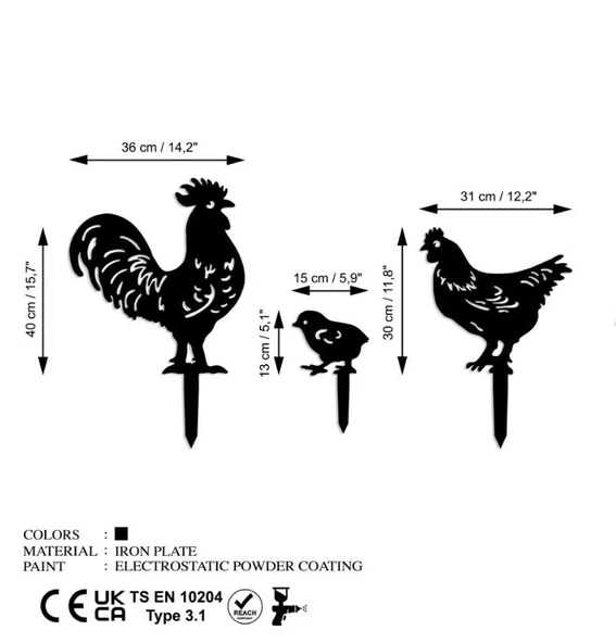 BHC METAL BAHÇE DEKORLARI - 5