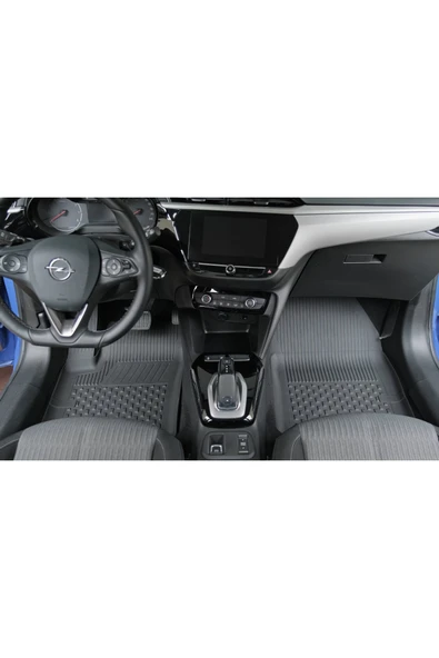 Sahler Opel Corsa F 2020+ Uyumlu 4.5D Premium Havuzlu Oto Paspas ve Liner Marka 3D Bagaj Havuzu - 6