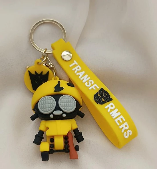 Transsformers Anahtarlık Silikon Oyuncak Çanta Süsü - Resim 2