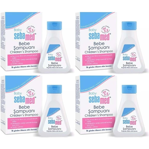 Sebamed Bebek Şampuanı 150ML (4 Lü Set) - 1