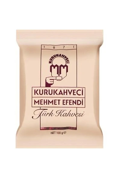 Kurukahveci Mehmet Efendi Türk Kahvesi 10 x 100 G ürün görseli 1