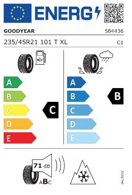 Goodyear 235/45 R21 101T Vector 4 Seasons Gen-3 SUV XL FP Oto Dört Mevsim Lastiği ( Üretim : 2023 ) - 2