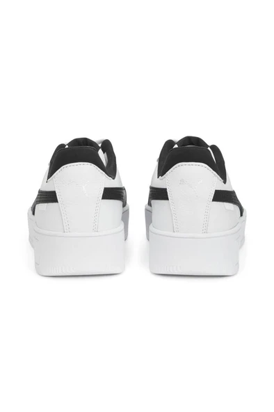 Puma Carina Street 389390 03 Kadın Sneaker Ayakkabı Beyaz Siyah 36-40 - Resim 5