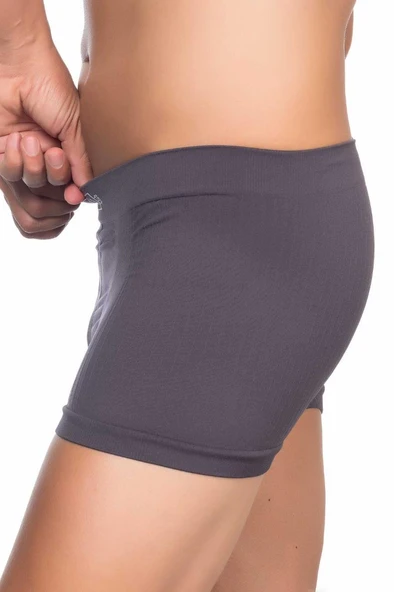 ANTRASİT MI Emay 2102 Soft Erkek Boxer - 2