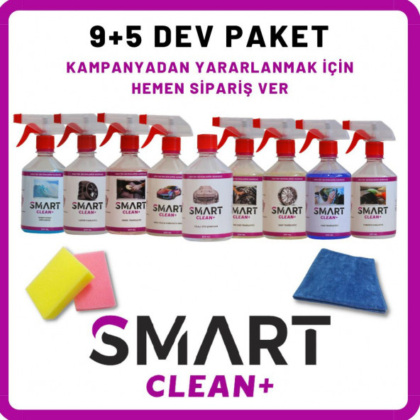 Smart Clean+ Detaylı Temizlik Seti