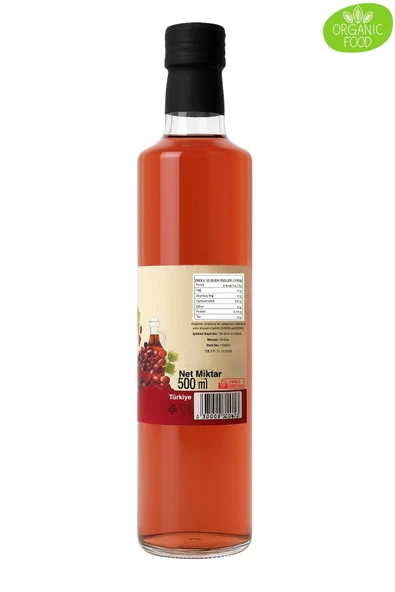 GRD ORGANİK ÜZÜM SİRKESİ 500 ml - 2