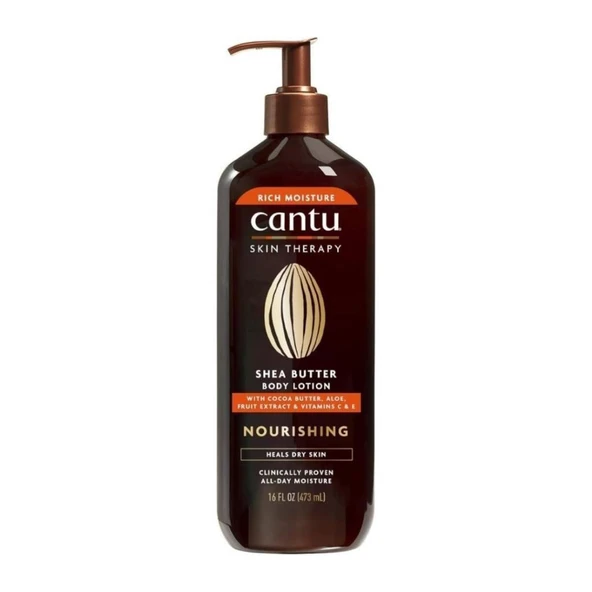 Cantu Skin Therapy Shea Butter Besleyici ve Nemlendirici Vücut Losyonu  473ml ürün görseli