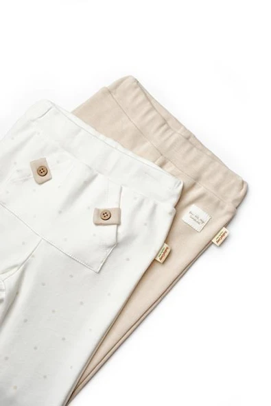 Bebek 2'li Pantolon %100 Organik Pamuk, Bebek-Yenidoğan Serisi - Csy8105 - 7