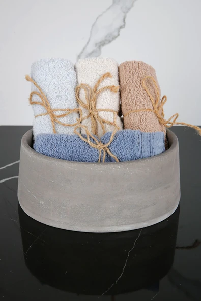 Beton Havluluk Banyo Tuvalet Wc Çok Amaçlı Düzenleyici Tabak 20 Cm ürün görseli 1