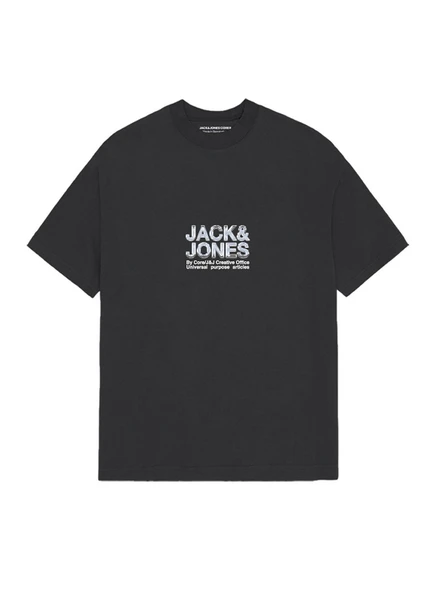 JACK JONES Yazı Baskılı Erkek Tişört 12276393