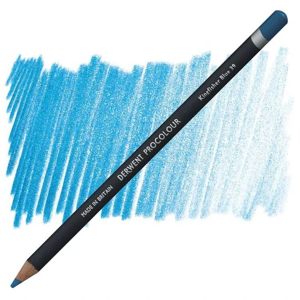 Derwent Procolour Kuru Boya Kalemi  39 Kıngfısher Blue
