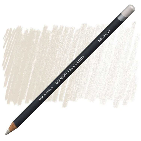 Derwent Procolour Kuru Boya Kalemi  69 Felt Grey ürün görseli