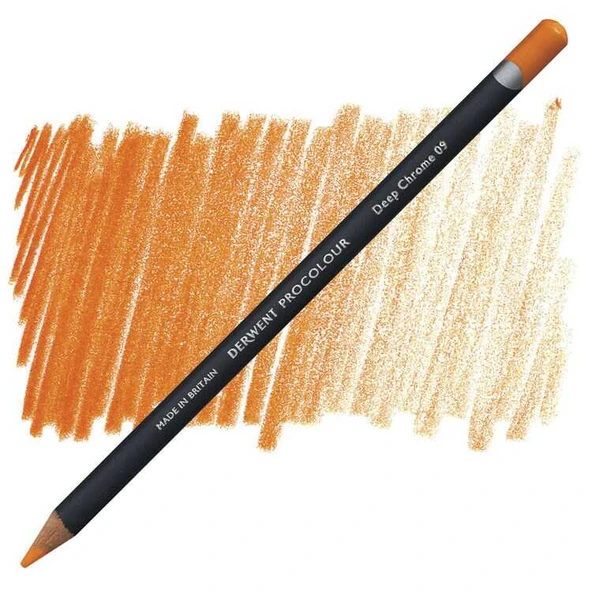 Derwent Procolour Kuru Boya Kalemi  09 Deep Chrome ürün görseli