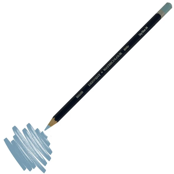 Derwent Watercolour Sulandırılabilir Boya Kalemi  Sky Blue