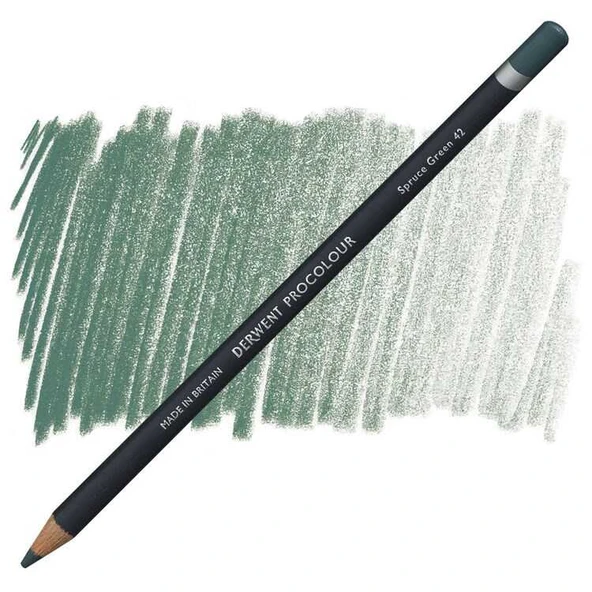 Derwent Procolour Kuru Boya Kalemi  42 Spruce Green ürün görseli